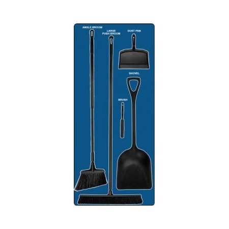 Accuform DRY ZONE STOREBOARDS PSB912BUBK PSB912BUBK